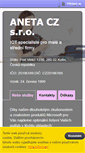 Mobile Screenshot of aneta.cz
